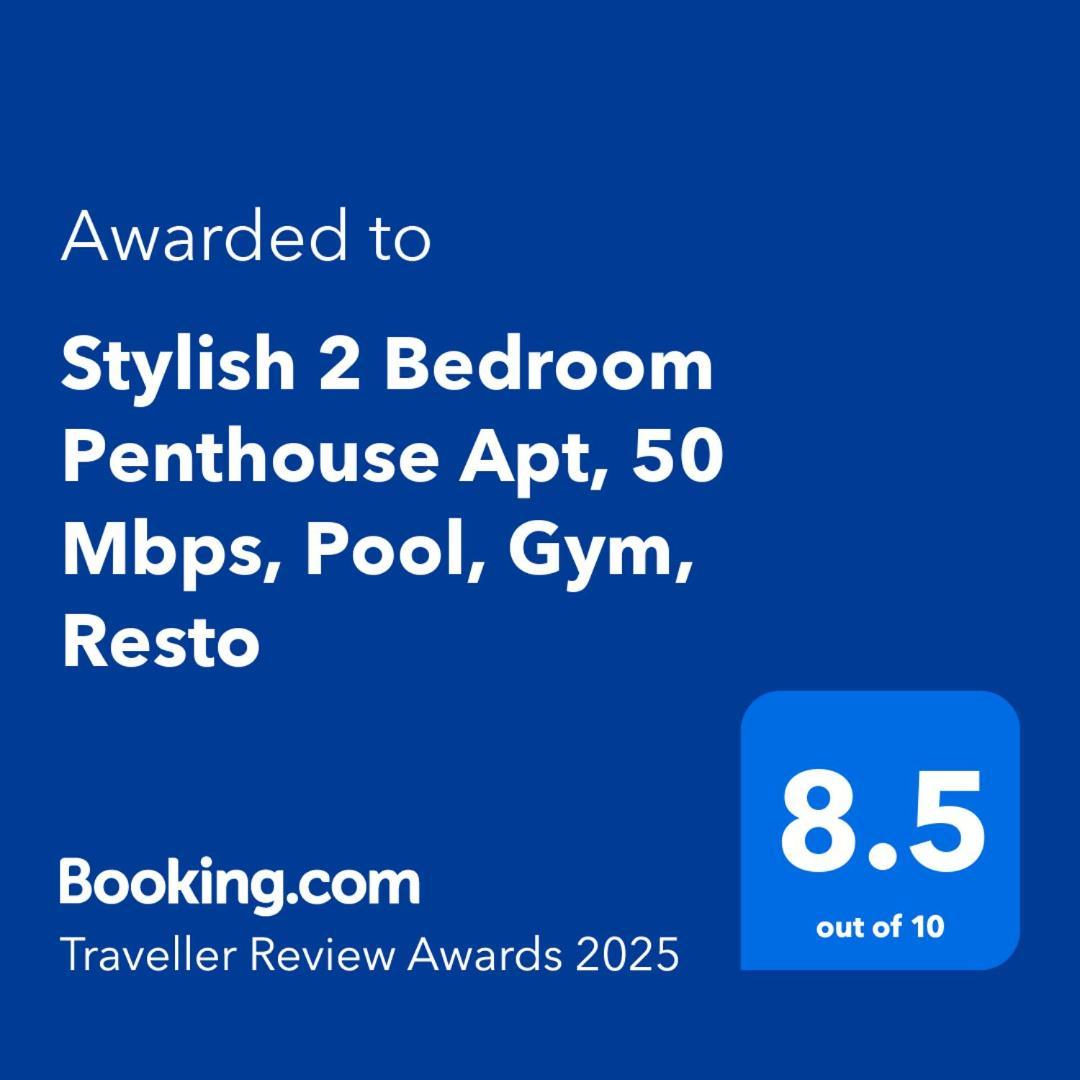 Stylish 2 Bedroom Penthouse Apt, Newly Refreshed, 50 Mbps, Pool, Gym, Resto Кута Экстерьер фото